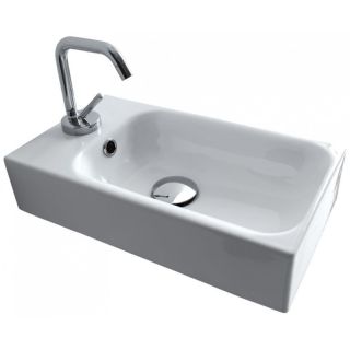 Раковина Kerasan Cento 353701C*1 Белая 27 см